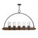Atwood, Five Light Linear Chandelier in Deep Weathered Bronze (52|21328)