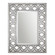 Sorbolo Mirror in Antiqued Silver Leaf w/Black (52|13863)