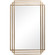 Amherst Mirror in Brushed Gold With Silver Highlights (52|09688)