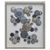 Omala Shadow Box in Silver, Charcoal, Rust, Blue, And Green (52|04227)