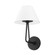 Ozias One Light Wall Sconce in Black Iron (67|B2502-BI)