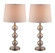 One Light Table Lamp in Brushed Nickel (110|RTL-9055)