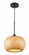 Bernice One Light Pendant in Black (110|PND-2167)