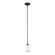 Mod Pod One Light Mini Pendant in Rubbed Oil Bronze (110|70520 ROB)