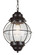 Catalina One Light Hanging Lantern in Black (110|69903 BK)