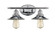 Griswald Two Light Vanity Bar in Polished Chrome (110|20512 PC)