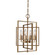 El Capitan Four Light Pendant in Antique Gold (110|10594 AG)