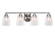 Paramount Four Light Bath Bar in Brushed Nickel (200|3424-BN-461)