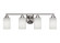 Paramount Four Light Bath Bar in Brushed Nickel (200|3424-BN-310)