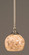Any One Light Mini Pendant in Brushed Nickel (200|23-BN-407)