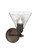 Blacksmith One Light Wall Sconce in Painted Wood-Look & Dark Granite (200|1751-302)