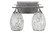 Uptowne Two Light Bath Bar in Aged Silver (200|132-AS-4165)