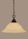 Any One Light Pendant in Matte Black (200|10-MB-53613)