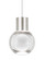 Mina LED Pendant in Satin Nickel (182|700TDMINAP1CWS-LED922)