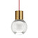 LED Pendant in Aged Brass (182|700TDMINAP1CRR-LED930)