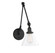 Drake One Light Wall Sconce in Matte Black (51|9-9131CP-1-89)