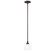 Herndon One Light Mini Pendant in English Bronze (51|7-1010-1-13)