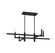 Cristofer Eight Light Linear Chandelier in Matte Black (51|1-1624-8-89)