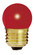 Light Bulb in Ceramic Red (230|S3611)