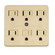 Grounded Adapter in Ivory (230|90-2630)