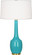 Delilah One Light Table Lamp in Egg Blue Glazed Ceramic (165|EB701)