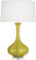 Pike One Light Table Lamp in Citron Glazed Ceramic w/Lucite Base (165|CI996)