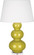 Triple Gourd One Light Table Lamp in Citron Glazed Ceramic w/Lucite Base (165|CI43X)
