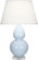 Double Gourd One Light Table Lamp in Baby Blue Glazed Ceramic w/Lucite Base (165|A676X)