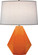 Delta One Light Table Lamp in Pumpkin Glazed Ceramic w/Polished Nickel (165|933)