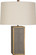 Anna One Light Table Lamp in Faux Brown Snakeskin Wrapped Base w/Aged Brass (165|898)