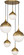 Jonathan Adler Rio Seven Light Chandelier in Antique Brass (165|791)