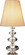 Jonathan Adler Claridge One Light Table Lamp in Lead Crystal w/Polished Nickel (165|677)