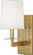 Alice One Light Wall Sconce in Antique Brass w/Lucite (165|3381)