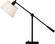 Real Simple One Light Table Lamp in Matte Black Powder Coat over Steel (165|1833)