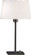 Real Simple One Light Table Lamp in Gunmetal Powder Coat over Steel (165|1822)