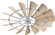 Windmill 72''Ceiling Fan in Galvanized (19|97215-9)