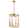 Harbin Four Light Entry in Aged Brass (19|8277-4-80)