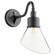 Torrey One Light Wall Mount in Textured Black w/ Clear/Seeded (19|734-69)