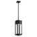 Al Fresco LED Outdoor Pendant in Textured Black w/ Brushed Aluminum (19|712-18-69)