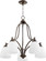 Barkley Five Light Chandelier in Oiled Bronze (19|6369-5-86)