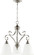 Bryant Three Light Chandelier in Classic Nickel (19|6354-3-64)