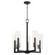 Harbin Five Light Chandelier in Textured Black (19|6277-5-69)