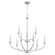 Reyes Nine Light Chandelier in Classic Nickel (19|6160-9-64)