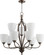 Jardin Nine Light Chandelier in Oiled Bronze (19|6127-9-86)