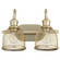 Omni Two Light Vanity in Aged Brass (19|5212-2-80)