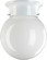 Ball Ceiling Mounts One Light Ceiling Mount in White (19|3308-6-6)