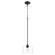 Dakota One Light Pendant in Textured Black (19|3202-69)