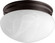 3021 Faux Alabaster Mushrooms Two Light Ceiling Mount in Oiled Bronze (19|3021-8-86)