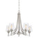 Towne Five Light Chandelier in Brushed Nickel (10|TWE5005BN)