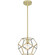 Quoizel Piccolo Pendant One Light Mini Pendant in Polished Brass (10|QPP5593B)